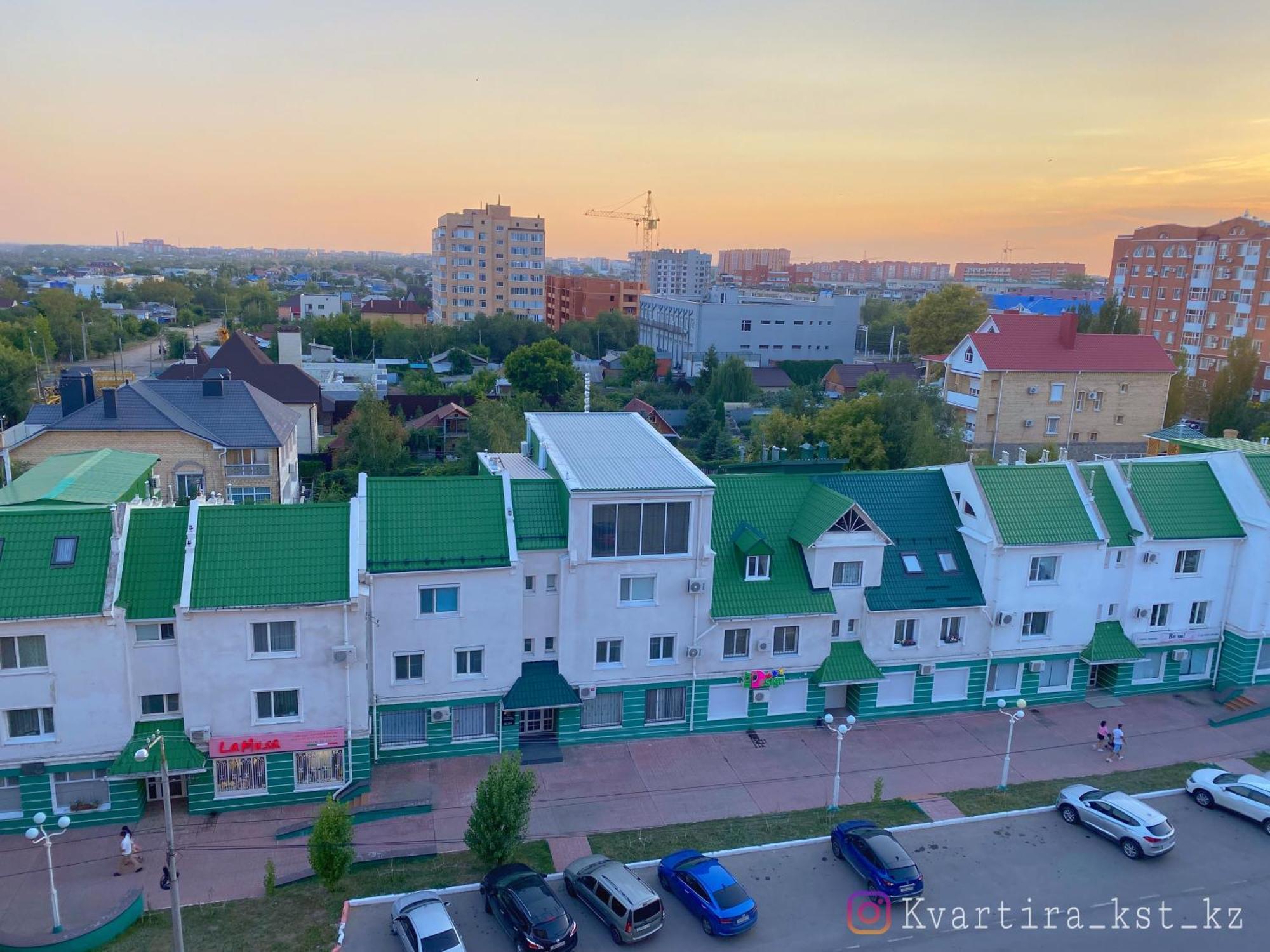 Однокомнатная Студия, Центр Города Kostanay Dış mekan fotoğraf